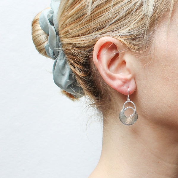 Swoop with Crescent Wire Earrings