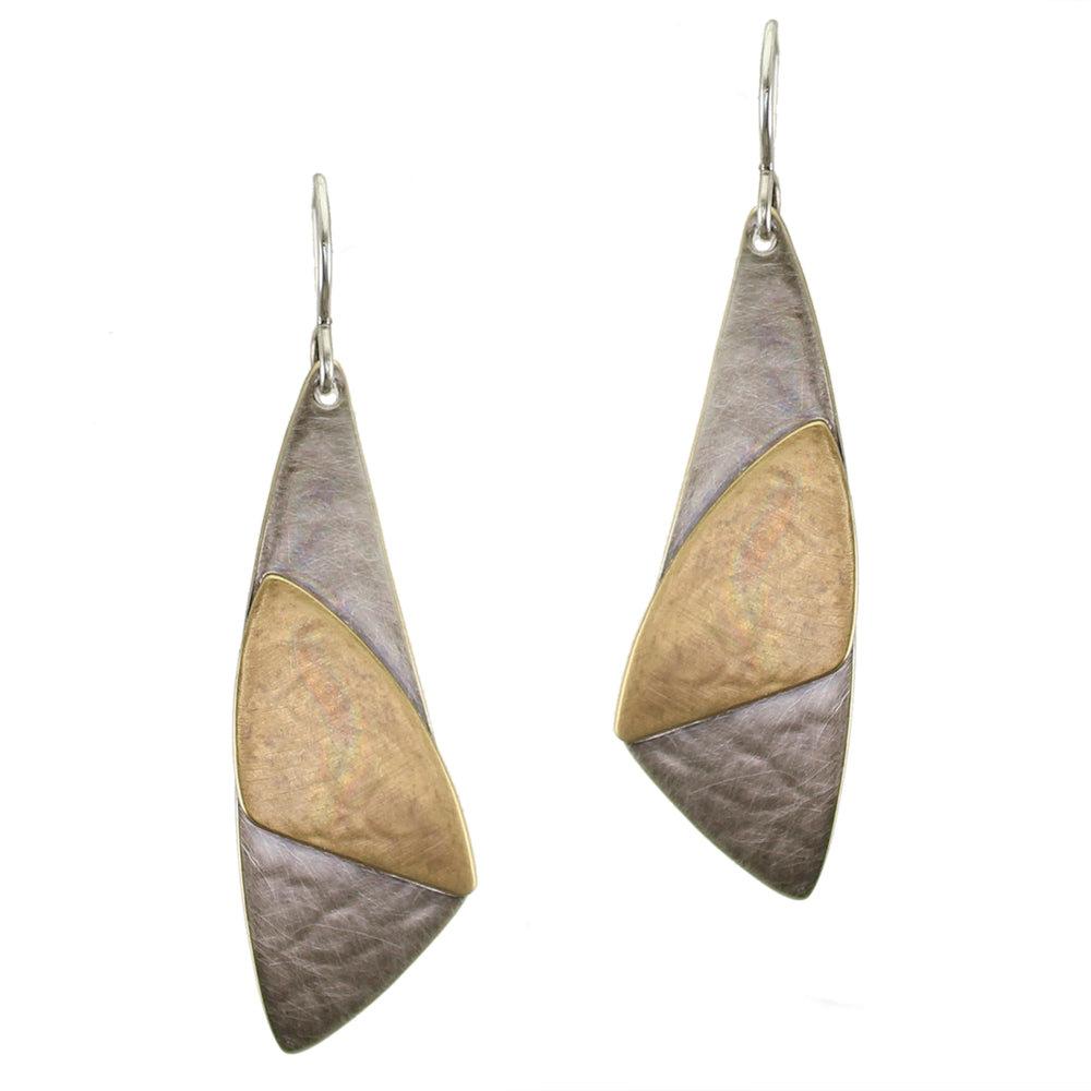 Taper with Overlay Wire Earring Marjorie Baer Accessories