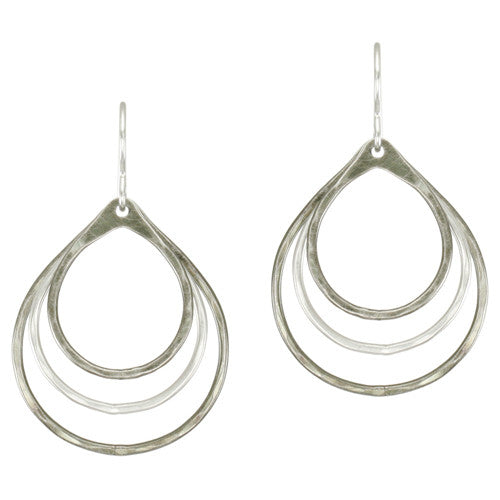 Tiered Teardrop Earring