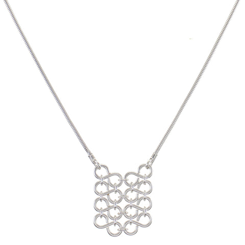 Small Chain Mail Necklace
