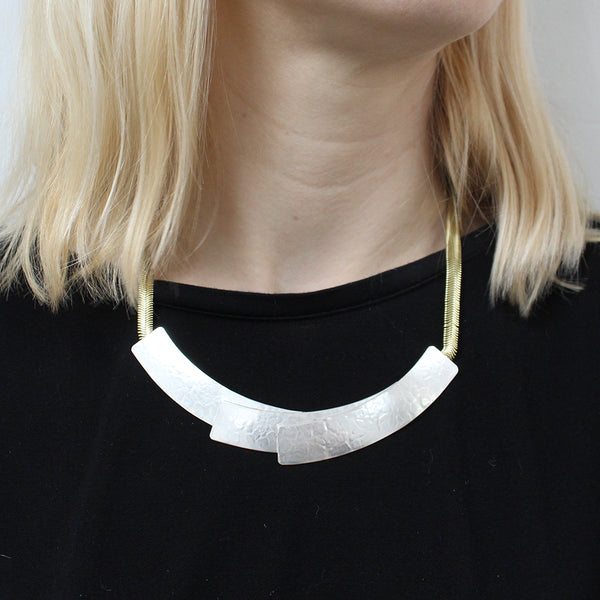 Large Layered Arcs Necklace