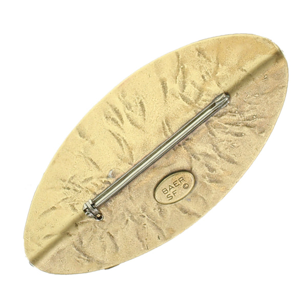 Leaf Marjorie Baer Vintage Pin