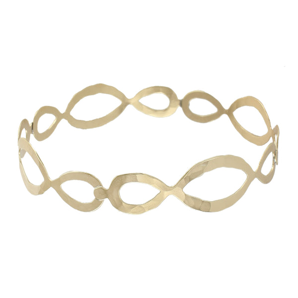 Oval Lattice Bangle