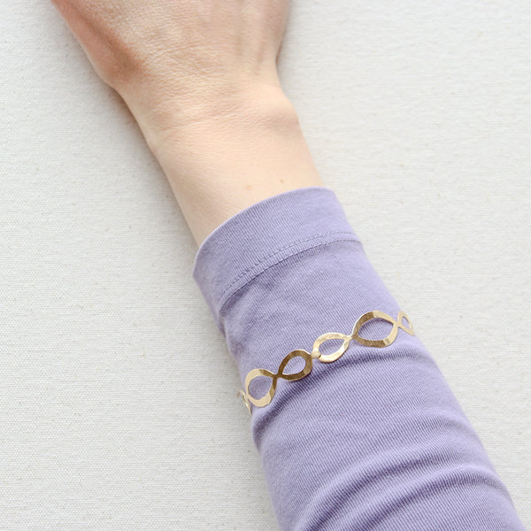 Oval Lattice Bangle