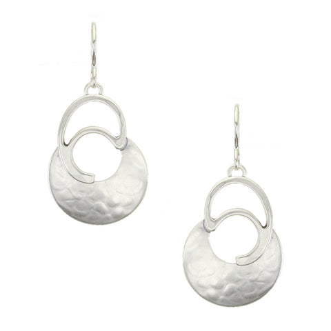 Swoop with Crescent Wire Earrings