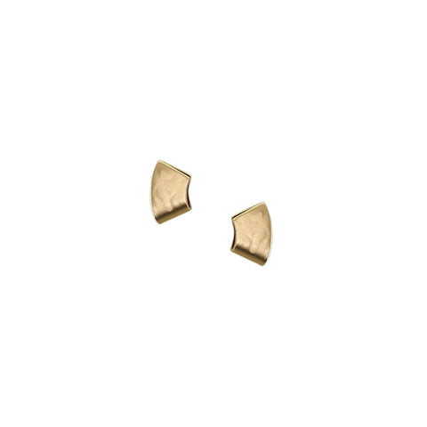 Mini Folded Arch Post Earrings