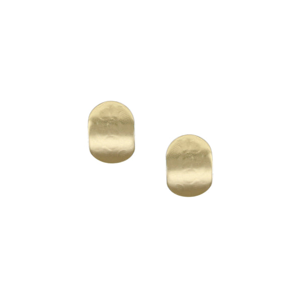 Small Oval Post Earrings