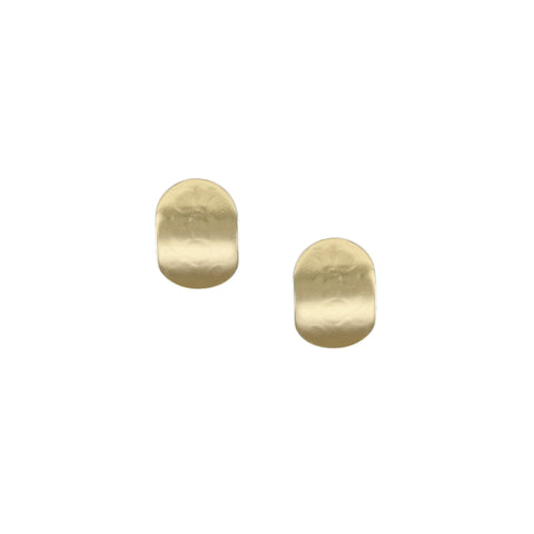 Small Oval Post Earrings