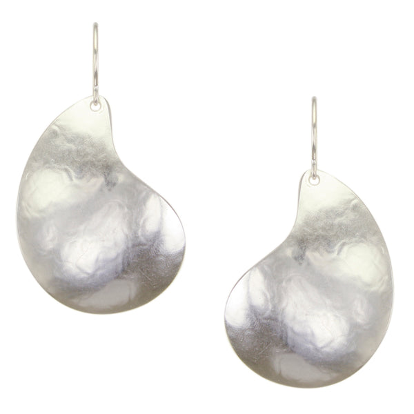 Large Paisley Wire Earrings