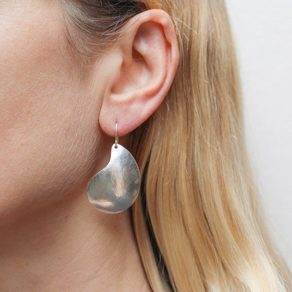 Large Paisley Wire Earrings