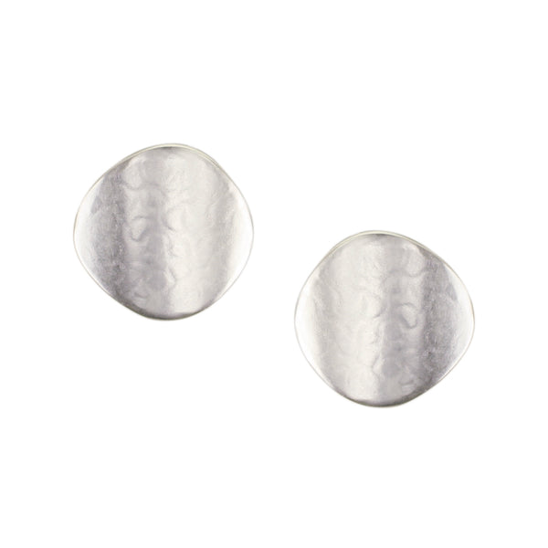 Medium Organic Polka Dot Post or Clip Earring