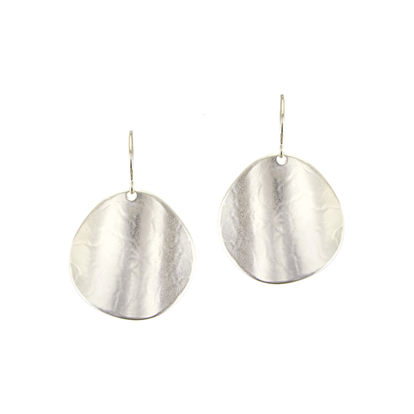 Medium Organic Polka Dot Wire Earrings