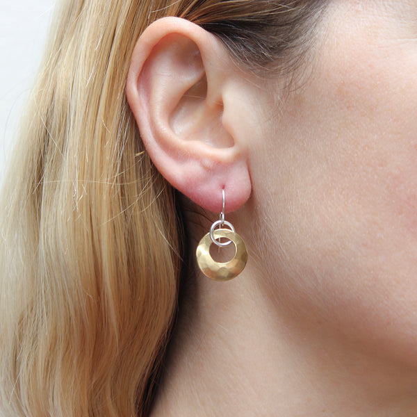 Small Interlocking Wire Earrings