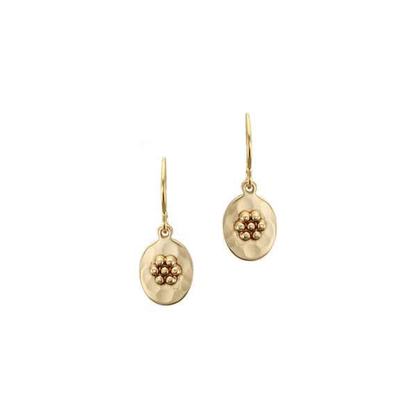 Mini Oval Wire Earrings