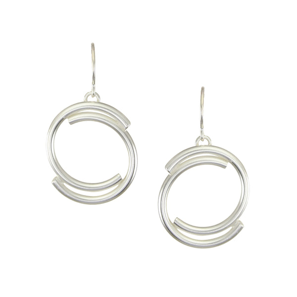 Medium Swirl Wire Earrings