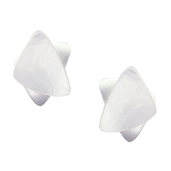 Stacked Triangle Earring