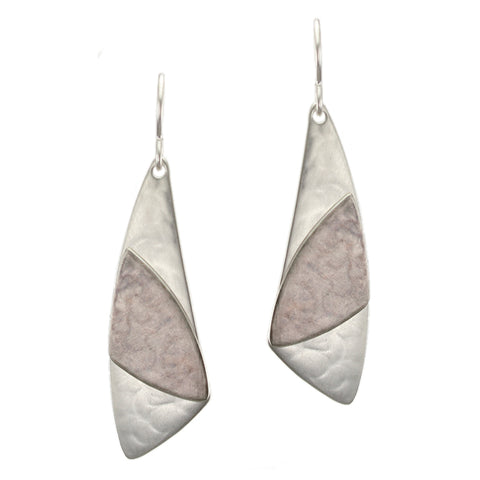 Taper with Overlay Wire Earring