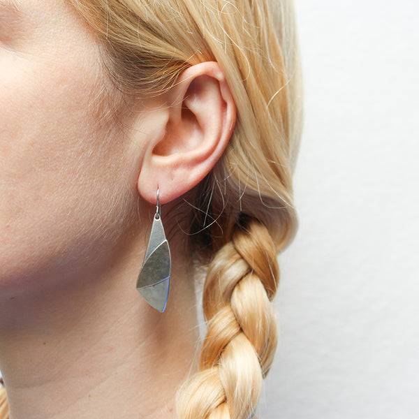 Taper with Overlay Wire Earring