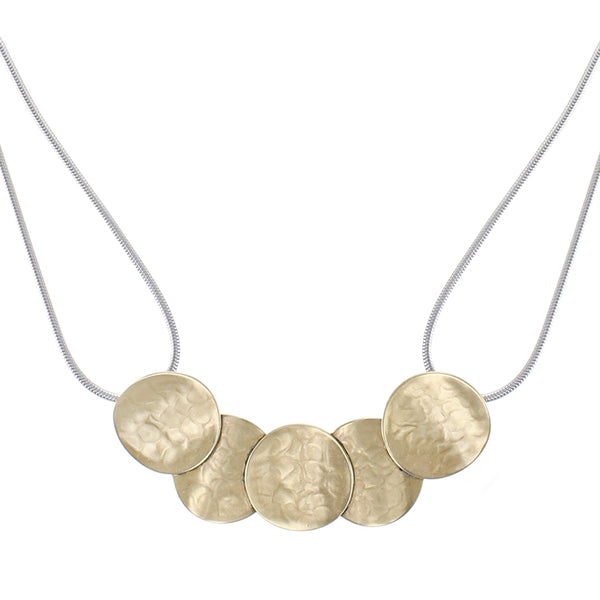 Layered Discs Necklace