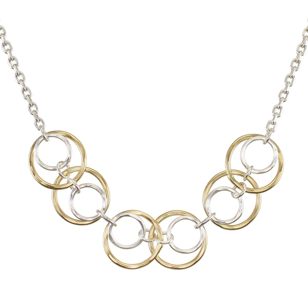 Layered Rings Necklace