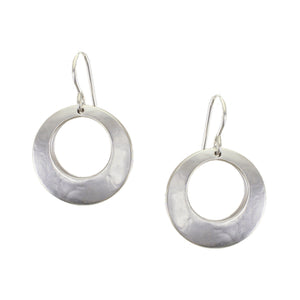 Medium Back To Back Cutout Discs Wire Earring