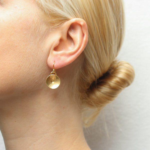 Ring with Cymbal Wire Earrings
