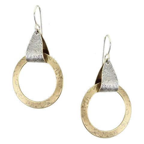 Loop with Ring Wire Earring