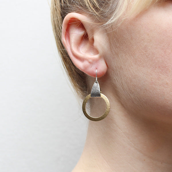 Loop with Ring Wire Earring