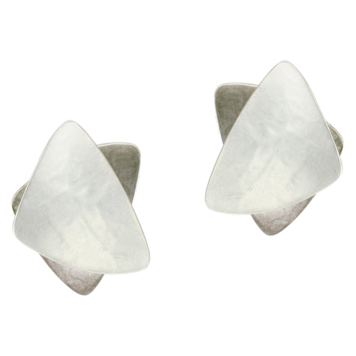 Stacked Triangle Earring