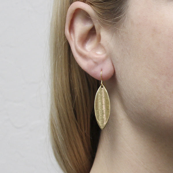 Concave Leaf Earring
