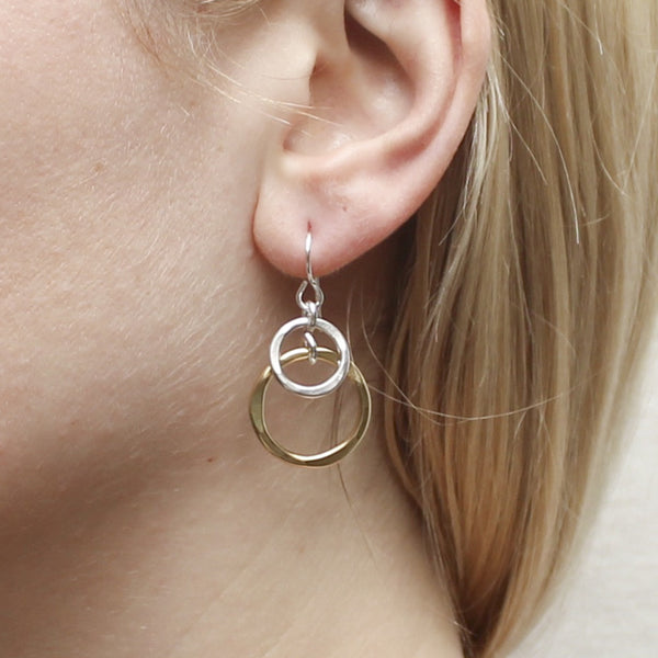 Tiered Layered Rings Earring