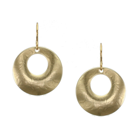 Cutout Disc Earring