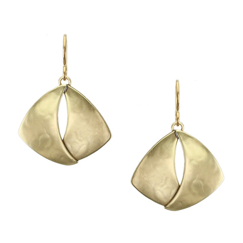 Overlapping Fins Earring