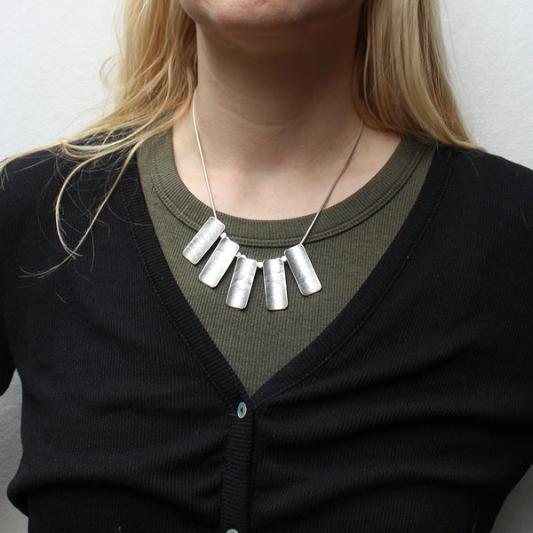 Medium Rounded Rectangles Necklace