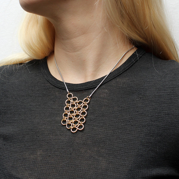 Large Chain Mail Necklace