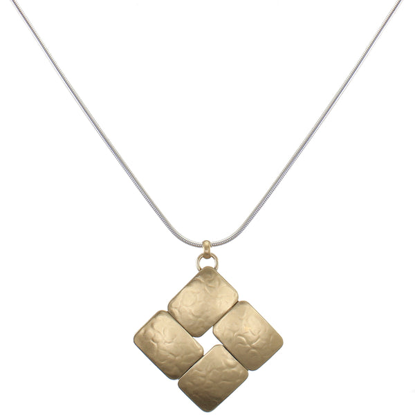 Tiled Pendant Necklace