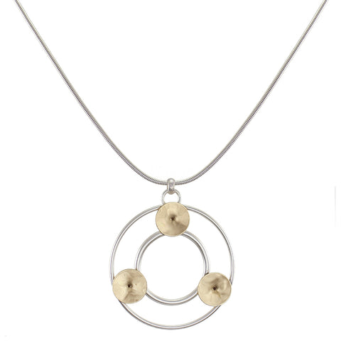 Rings with Cymbals Necklace