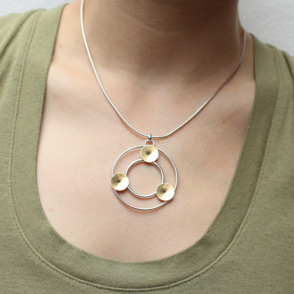 Rings with Cymbals Necklace