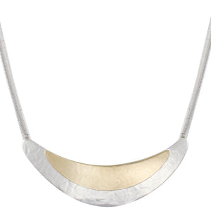 Layered Crescents Necklace